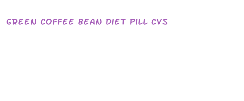 green coffee bean diet pill cvs