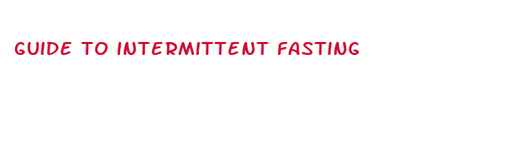 guide to intermittent fasting