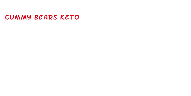 gummy bears keto