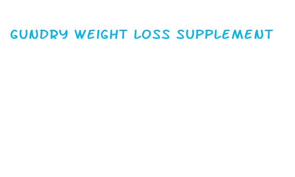 gundry weight loss supplement