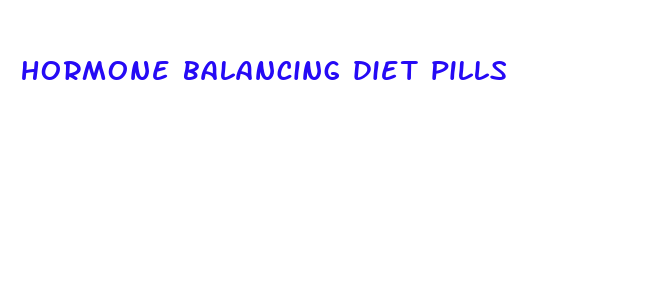 hormone balancing diet pills