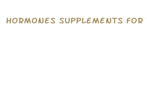 hormones supplements for weight loss