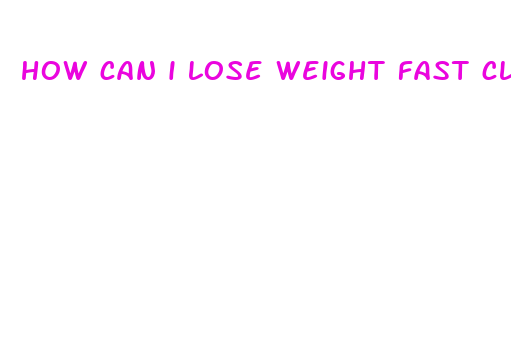 how can i lose weight fast clean eating