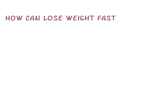 how can lose weight fast