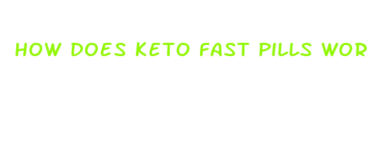 how does keto fast pills work