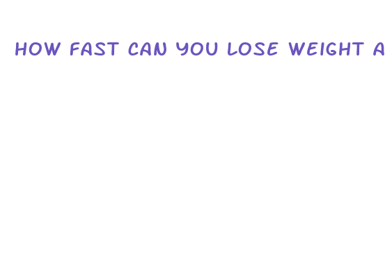 how fast can you lose weight a day