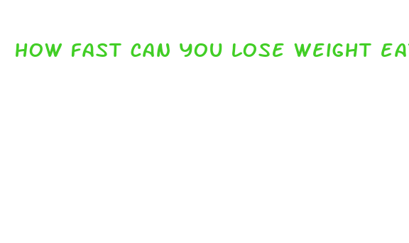 how fast can you lose weight eating and throwing up