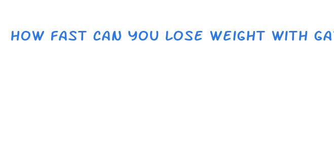 how fast can you lose weight with garcinia cambogia