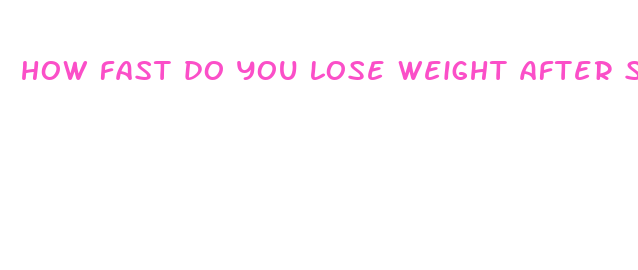 how fast do you lose weight after stopping drinking