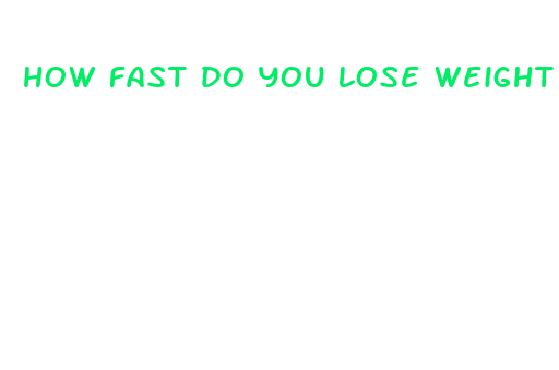 how fast do you lose weight by eating less