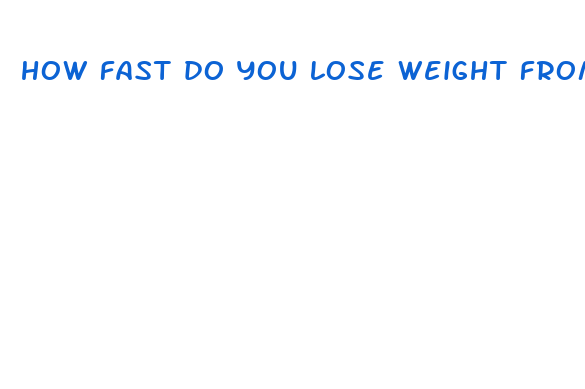 how fast do you lose weight from not eating