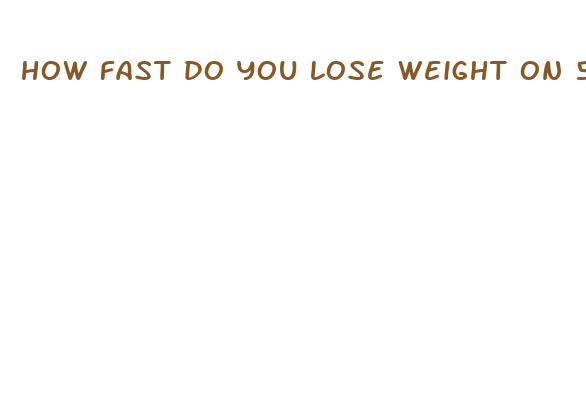 how fast do you lose weight on 5 2 diet