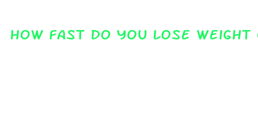 how fast do you lose weight on medifast