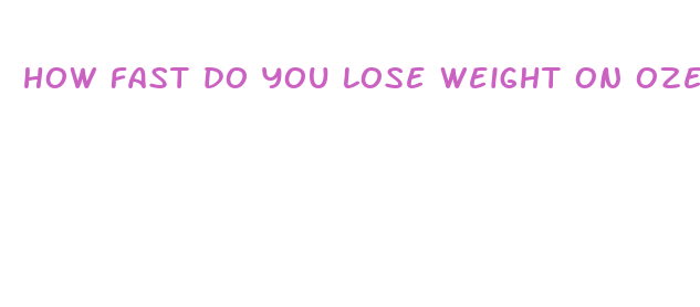 how fast do you lose weight on ozempic