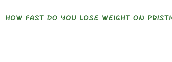 how fast do you lose weight on pristiq