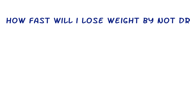 how fast will i lose weight by not drinking alcohol