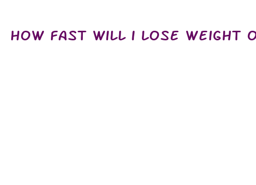 how fast will i lose weight on slimfast