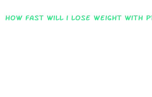 how fast will i lose weight with protein shakes