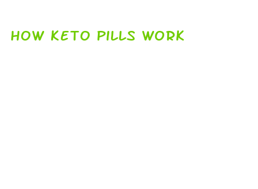 how keto pills work