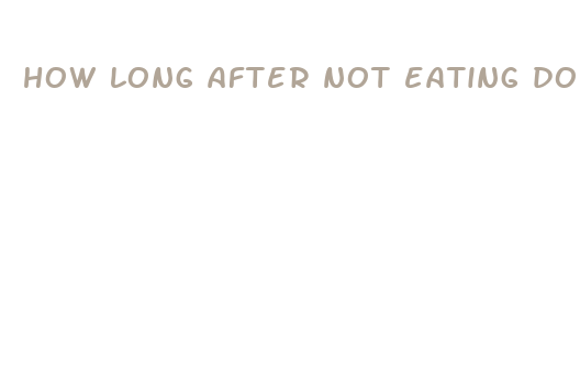 how long after not eating do you burn fat