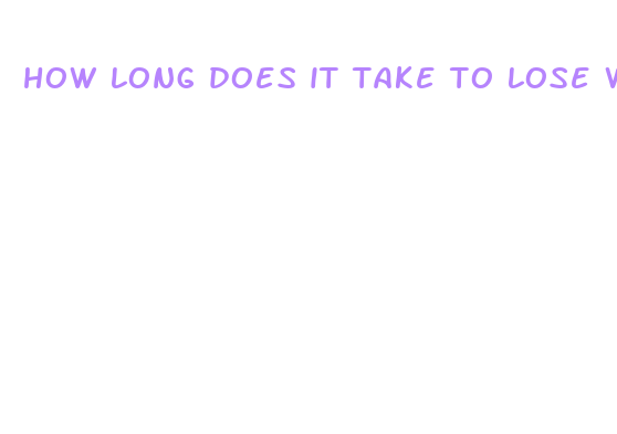 how long does it take to lose water weight fasting