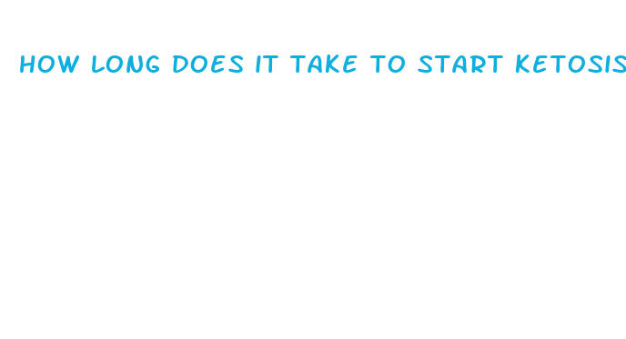 how long does it take to start ketosis