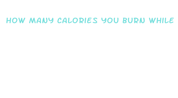 how many calories you burn while fasting