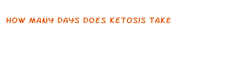 how many days does ketosis take