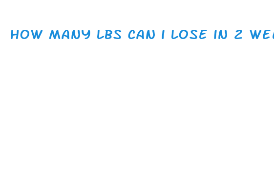 how many lbs can i lose in 2 weeks