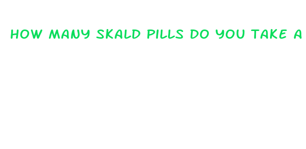 how many skald pills do you take a day