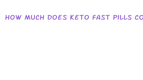 how much does keto fast pills cost