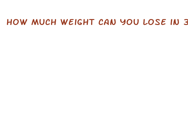 how much weight can you lose in 30 days fasting