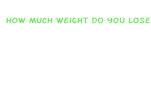 how much weight do you lose on a fast