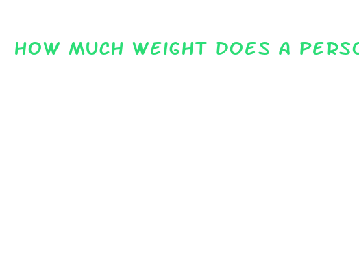 how much weight does a person lose after fasting