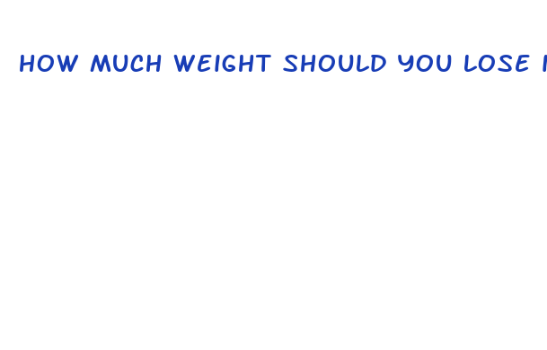 how much weight should you lose in a water fast