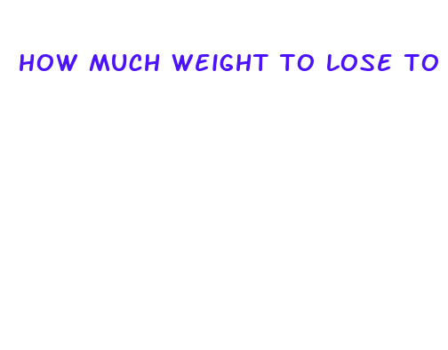 how much weight to lose to lower blood pressure