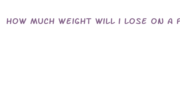 how much weight will i lose on a fasting diet