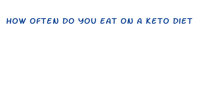 how often do you eat on a keto diet