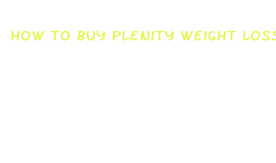 how to buy plenity weight loss