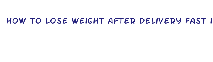 how to lose weight after delivery fast in hindi