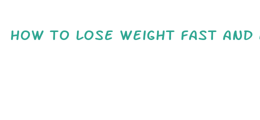 how to lose weight fast and build lean muscle