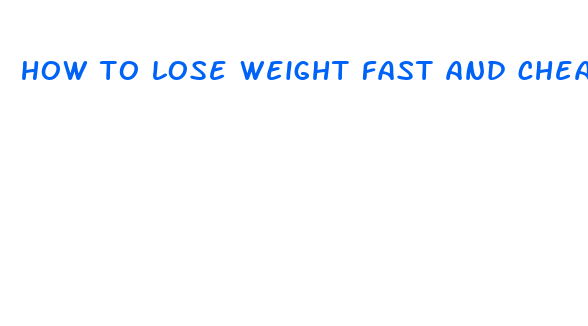 how to lose weight fast and cheap at home