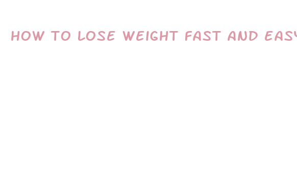 how to lose weight fast and easy apex