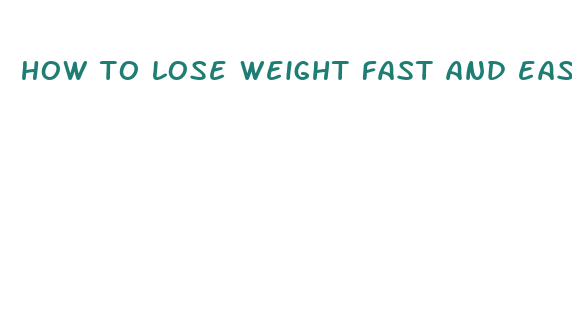 how to lose weight fast and easy in a day