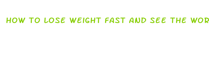 how to lose weight fast and see the world blog