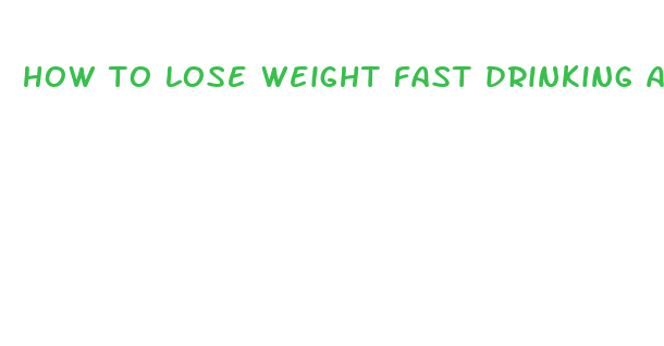 how to lose weight fast drinking apple cider vinegar