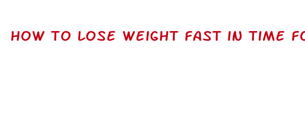 how to lose weight fast in time for prom