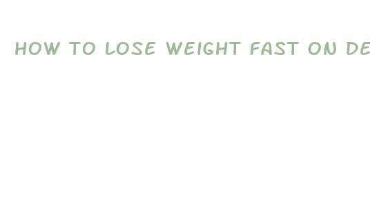 how to lose weight fast on depo