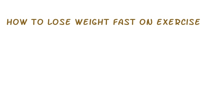 how to lose weight fast on exercise bike