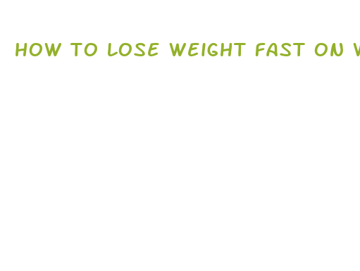 how to lose weight fast on weight watchers